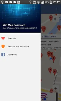 Wifi Map Passwords - Free Wifi android App screenshot 0